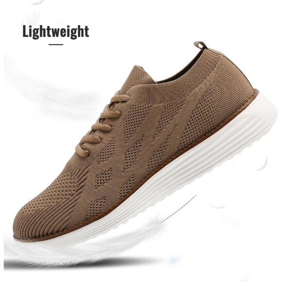 Mens Slip On Sneakers Walking Tennis black Shoes Running Gym Athletic Non Slip main image 4